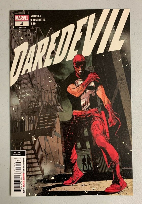 Daredevil #4 Marvel 2019 Chip Zdarsky Marco Checchetto 2nd Print