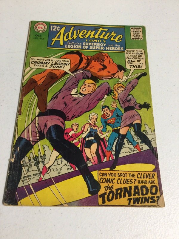 Adventure Comics 373 Vg- Very Good- 3.5 DC Comics