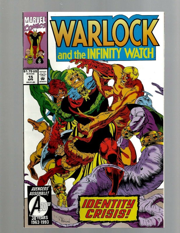 Lot of 12 Warlock Marvel Comic Books #13 14 15 16 17 18 19 20 21 22 23 24 GK48