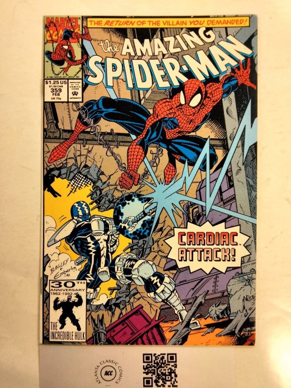 Amazing Spider-Man # 359 NM Marvel Comic Book Venom Carnage 16 J240