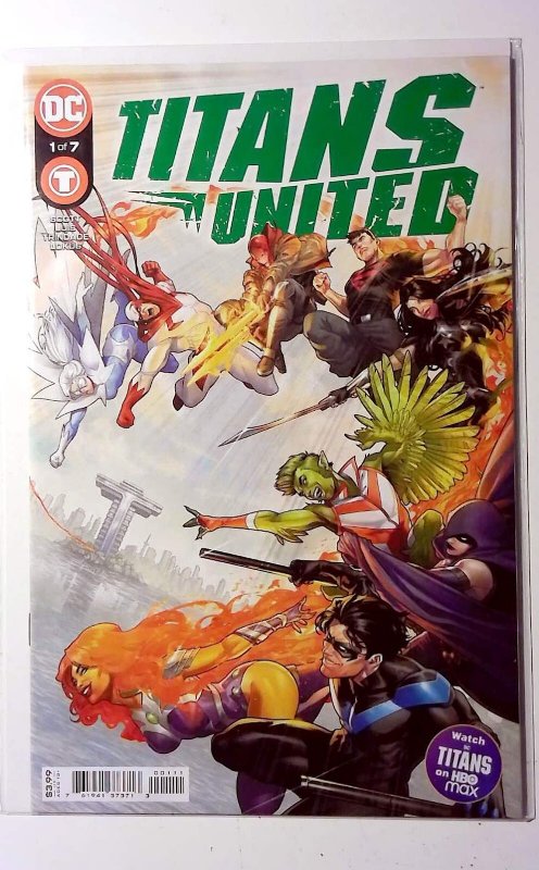 Titans United #1 (2021) DC Comics Starfire Nightwing Raven Superboy 1st Print