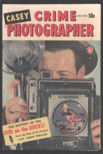 Casey Crime Photographer #1 1949- Marvel-1st issue-Allen Anderson-George Tusk...