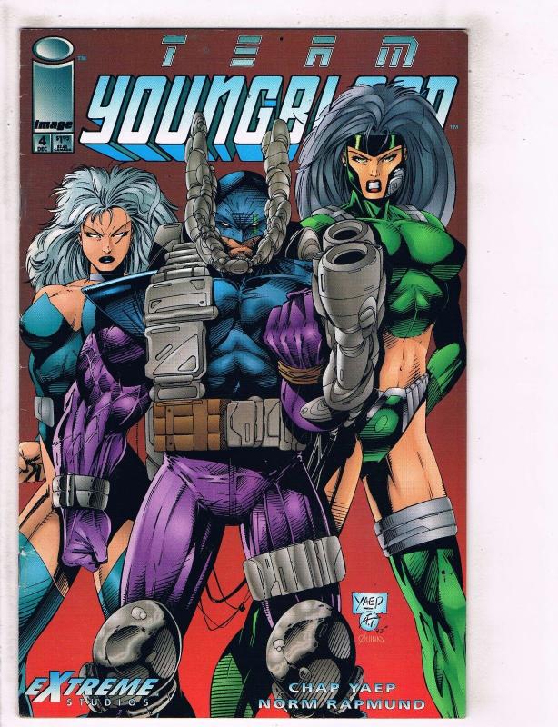 9 Team Youngblood Image Comic Books # 1 2 3 4 5 6 7 9 + Yearbook # 1 J122
