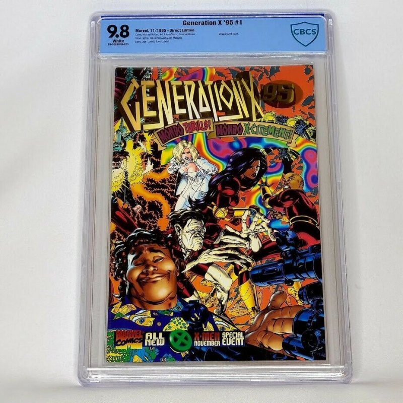 Generation X Annual 95 #1 Marvel 1995 CBCS 9.8 Wraparound Cover Equals Top CGC