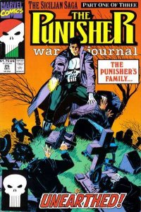 Punisher War Journal (1988 series)  #25, VF+ (Stock photo)