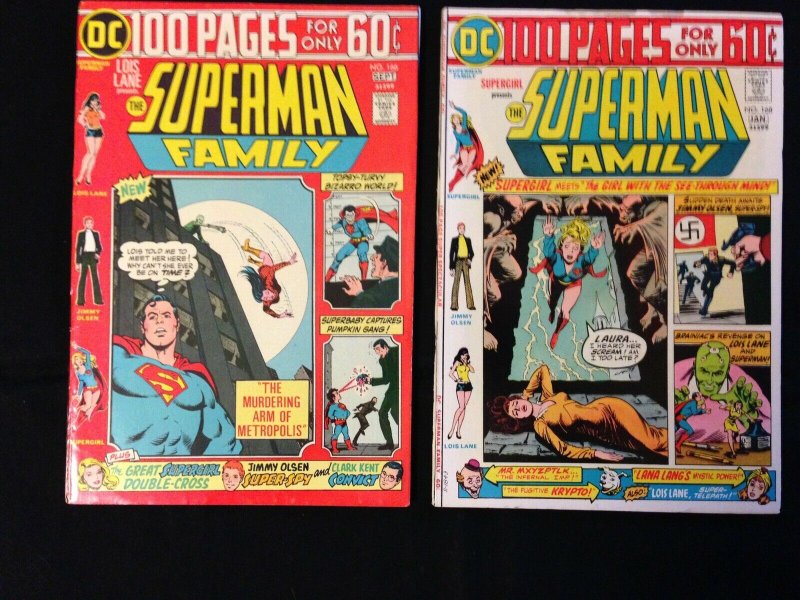 The Superman's Family, #165, 166, 168, 169, 170, 177, & 178, All Giant Issues