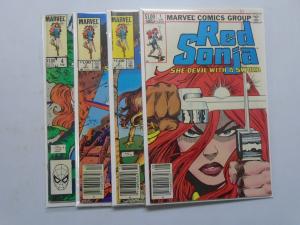 Red Sonja | Marvel (3rd Series) Set:#1-4, 6.0 (1984)