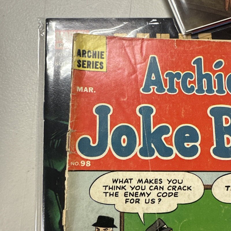 Archie's Joke Book Magazine #98 Comic Book GH