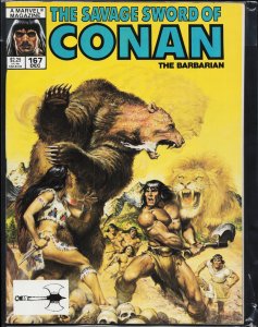 The Savage Sword of Conan #167 (1989) Conan