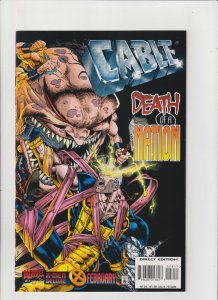 Cable #28 NM- 9.2 Marvel Comics 1996 X-Men X-Force Mr. Sinister & Domino app.
