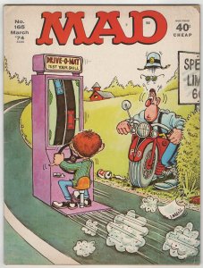 MAD #165 (1974) Sergio Aragones FN