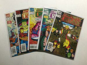 Inifinty Crusade 1-5 1 2 3 4 5 Lot Run Set Very Fine Vf 8.0 Marvel