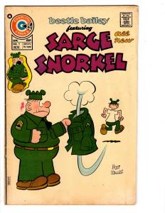 2 Comic Books Beetle Bailey Featuring Sarge Snorkel #5 Sad Sack #239 J129