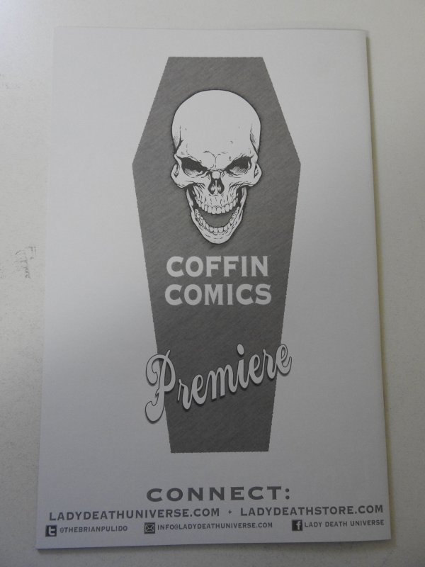 Lady Death Echoes #1 Matt Merhoff Premiere NM Condition! W/ COA!