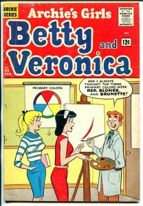 Archie's Girls Betty & Veronica #98 1964-Archie as artist cover-VG