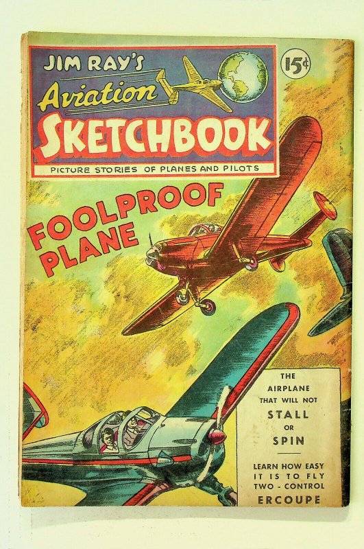 Jim Ray's Aviation Sketchbook #1 (Mar-Apr 1946, Vital) - Fine