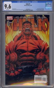 HULK #1 CGC 9.6 2008 1ST RED HULK