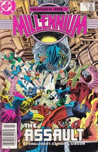 Millennium #7 (Newsstand) FN ; DC | Millennium Week Steve Englehart