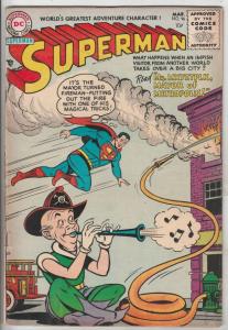 Superman #96 (Mar-55) FN+ Mid-High-Grade Superman