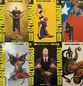 (2012) BEFORE WATCHMEN OZYMANDIAS #1-6 Complete Set! 1 2 3 4 5 6!