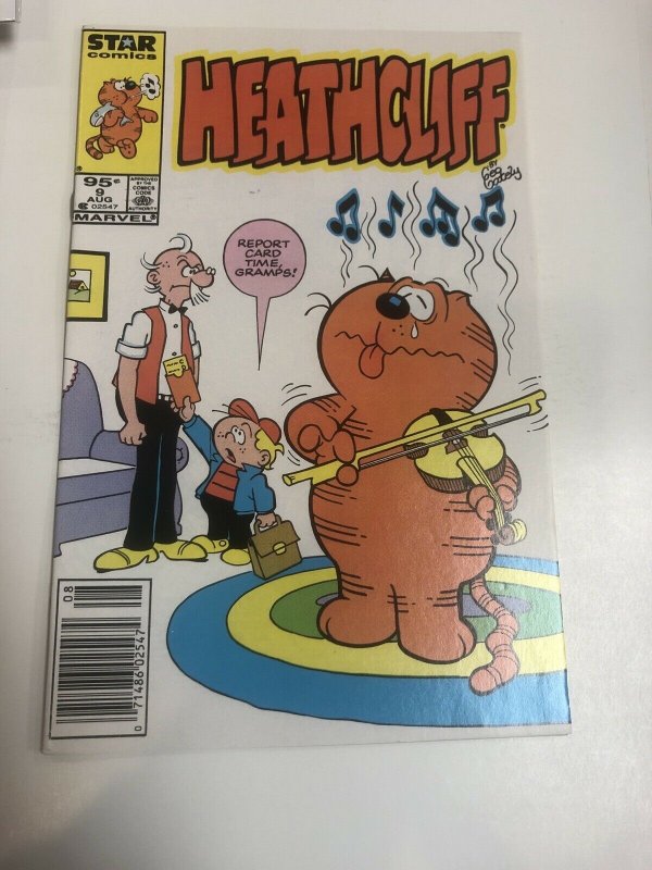 Heathcliff 1985) # 9 (VF/NM) Canadian Price Variant CPV ! Rare !