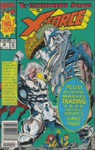 X-Force (1991) 18-A Polybagged with Trading Card FN