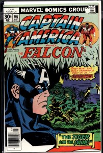 Captain America #207 (1977) Captain America and the Falcon