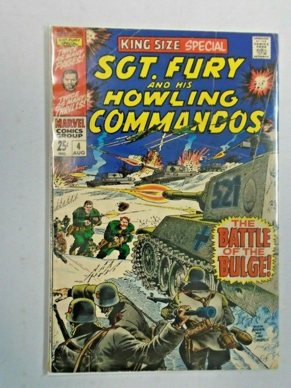 Sgt. Fury and His Howling Commandos Annual #4 4.0 VG (1968)