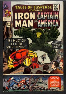 Tales Of Suspense #69 VG- 3.5 1st Titanium Man! Iron Man