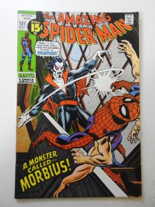 The Amazing Spider-Man #101 (1971) VG Condition centerfold detached top staple
