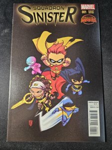 Squadron Sinister #1 NM , Skottie Young Variant Edition, Marvel, 2015