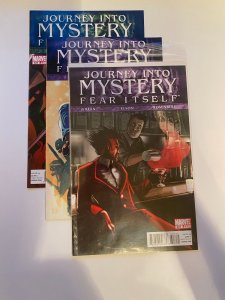 3 Journey Into Mystery Fear Itself Marvel Comics #627 628 629 Thor Loki 61 KM3