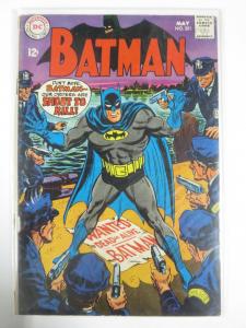BATMAN 201 VG MINUS (loose staple) May 1968  Rogues COMICS BOOK