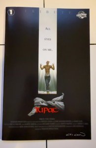 TIDAL WAVE COMICS TUPAC #1 TRADE VARIANT BLACK COVER RAPPER K78