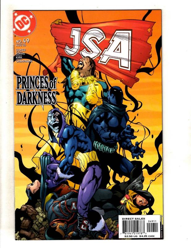 10 JSA DC Comic Books # 41 42 43 44 45 46 47 48 49 50 Justice Society Flash MF13