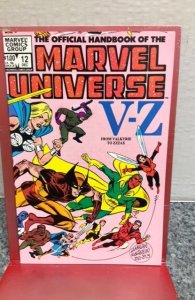 The Official Handbook of the Marvel Universe #12 (1983)