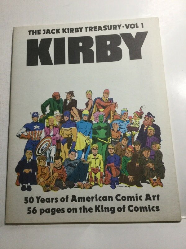 The Jack Kirby Treasury Volume 1 Vf Very Fine 8.0 