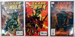 Skaar: Son of Hulk Lot of 3 #1, 2, 3 (2008) Marvel Comics 1st Print Comic Books