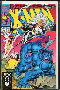 X-Men #1 Storm and Beast Cover (1991) X-Men [Key Issue]