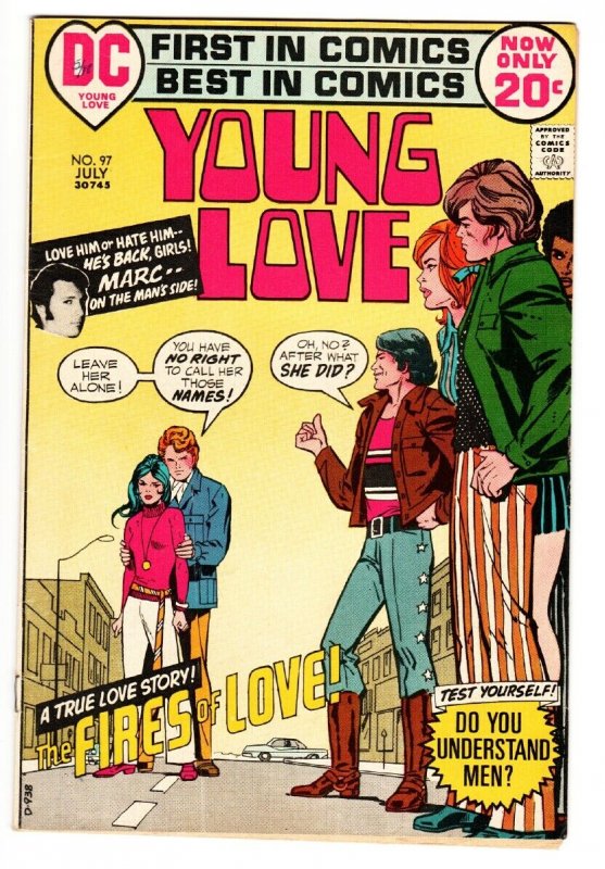 YOUNG LOVE #97 comic book-DC ROMANCE-DO YOU UNDERSTAND MEN?