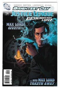 JUSTICE LEAGUE: GENERATION LOST #05 (2010) TONY HARRIS | DIRECT SALE