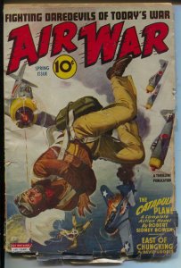 Air War 5/1944-Thrilling-parachute cover-David Goodis-Capt Danger-G