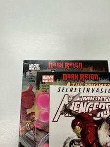 3 The Mighty Avengers Marvel Comic Book # 20 21 22 Hulk Thor X-Men  23 CT5