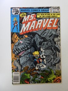 Ms. Marvel #21 FN/VF condition