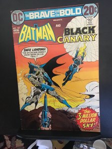 The Brave and The Bold #107 (1973)  High grade Black Canary, Batman key|  VF.