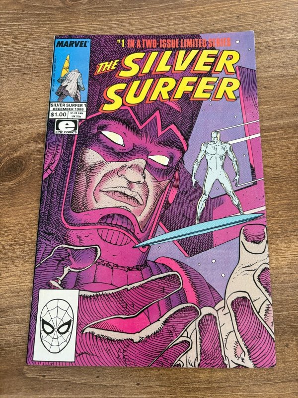 Silver Surfer # 1 NM Marvel Comic Book 1988 Moebius 11 J439