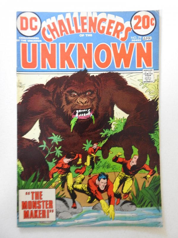 Challengers of the Unknown #79 (1973) VG Condition! Moisture stain