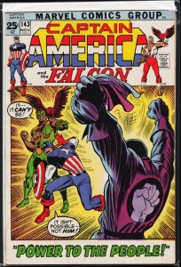 Captain America #143 (1971) Captain America and the Falcon