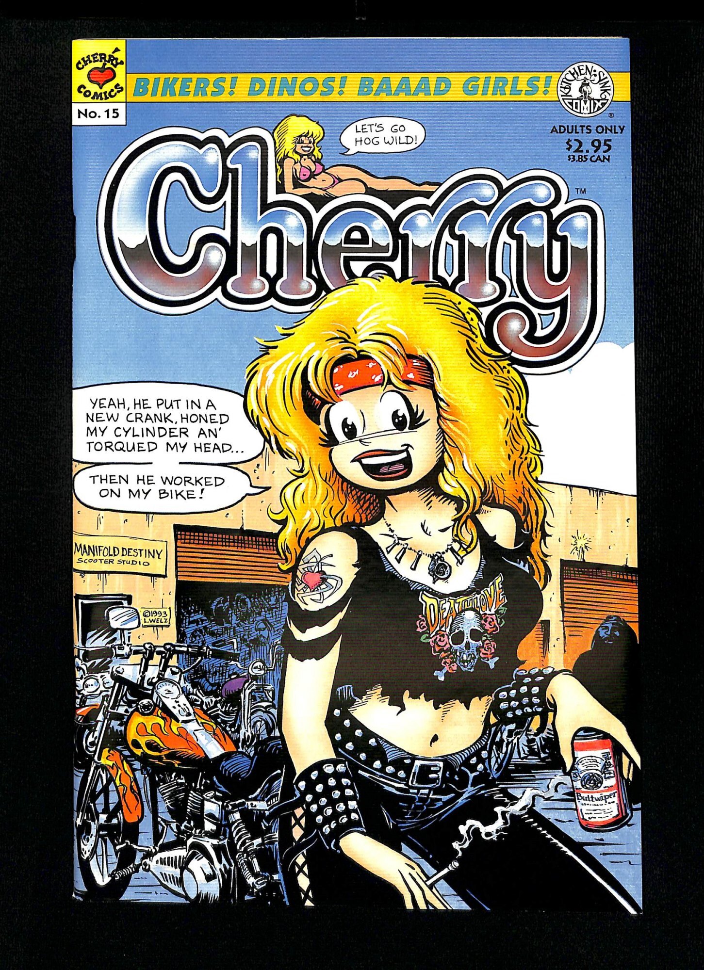 Cherry Poptart 15 Comic Books Modern Age Last Gasp Hipcomic 