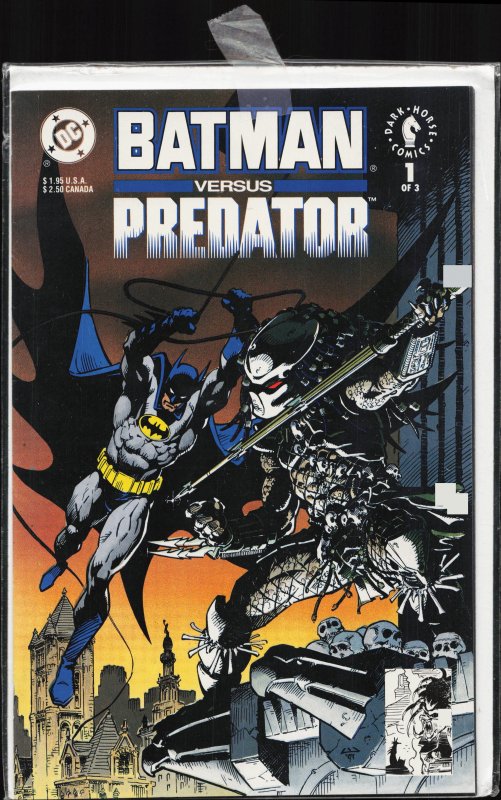 Batman versus Predator [Regular] #1 (1991) Batman